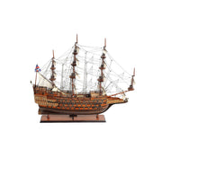 Load image into Gallery viewer, Hand Painted Boat (401925) - Brown