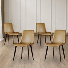 Load image into Gallery viewer, Modern Dining Chair With Carbon Steel Legs