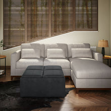 Load image into Gallery viewer, Avalon - Upholstered Square Coffee Table Storage Ottoman