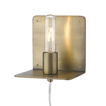 Load image into Gallery viewer, Petite Dull Shelf Wall Light - Gold