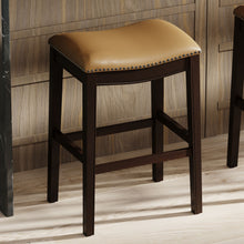 Load image into Gallery viewer, Modern Stool & Nail Head Detailing