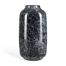 Load image into Gallery viewer, Mottled Cylinder Table Vase (608285) - Black