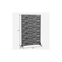 Load image into Gallery viewer, Six Panel Screen Room Divider (720033) - Black