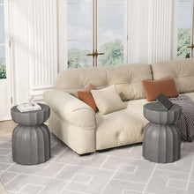 Load image into Gallery viewer, Outdoor And Indoor Waterproof Coffee Table (Set of 2) - Gray