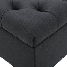 Load image into Gallery viewer, Glouster - Contemporary Storage Ottoman With Button Tufted Design