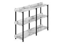 Load image into Gallery viewer, Accent Console Table For Entryway, 3 Tier Design
