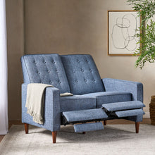 Load image into Gallery viewer, Manville - Contemporary Tufted Loveseat Pushback Recliner