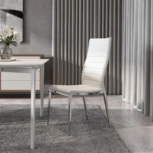 Load image into Gallery viewer, Faux Leather Dining Chairs (Set of 2) - White