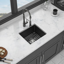 Load image into Gallery viewer, Modern Quartz Kitchen Sink Undermount Granite Composite