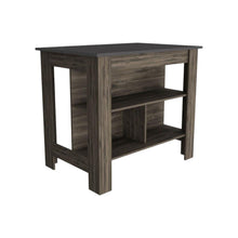 Load image into Gallery viewer, 41" Kitchen Island With Storage - Brown