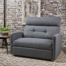 Load image into Gallery viewer, Alma - Contemporary Upholstered Loveseat Recliner