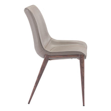 Load image into Gallery viewer, Solid Back Dining Chairs (Set of 2) - Walnut