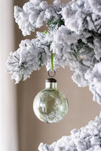 Load image into Gallery viewer, Long Neck Ball Ornaments, Glass Decorative Hanging Ball Christmas Tree Ornaments For Holiday Party Decorations (Set of 12) - Green
