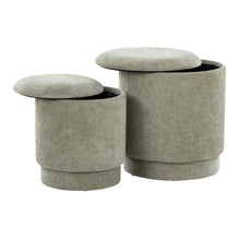 Load image into Gallery viewer, Marla - Upholste Contemporary Ottoman Set