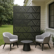 Load image into Gallery viewer, Six Panel Screen Room Divider (720181) - Black
