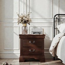 Load image into Gallery viewer, Nightstand With 2 Drawers
