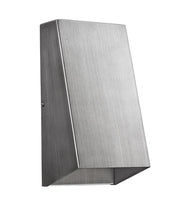 Load image into Gallery viewer, Geometric Wall Sconce - Brushed Silver