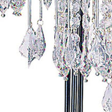 Load image into Gallery viewer, Metal Three Light Chandelier Table Lamp - Black