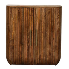 Load image into Gallery viewer, Round Accent Cabinet With Single Door (738389) - Brown