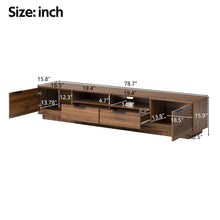 Load image into Gallery viewer, TV Stand, Entertainment Center With Deep Drawers, Cable Management & Soft Closing Hinges
