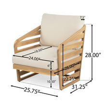 Load image into Gallery viewer, Royal - Wood Club Chair