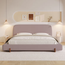Load image into Gallery viewer, Elegant Upholstered Bed Frame