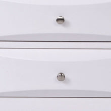 Load image into Gallery viewer, Elegant 3 Drawer Nightstand - White
