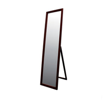 Load image into Gallery viewer, 55" Wood Framed Full Length Freestanding Mirror - Brown