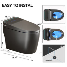 Load image into Gallery viewer, Smart Bidet Toilet With Auto Open / Close Seat