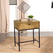 Load image into Gallery viewer, Wyrik - Rectangular Side End Table - Honey
