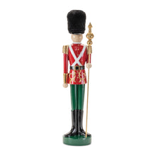 Load image into Gallery viewer, Christmas Nutcracker Tabletop Sculpture - Black / Green / Red