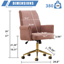 Load image into Gallery viewer, Ergonomic Mid Back Office Chair