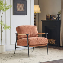 Load image into Gallery viewer, Modern Accent Chair With Plush Cushions, Cozy Seating
