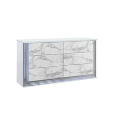 Load image into Gallery viewer, Moon - Dresser With LED Lighting - Marble