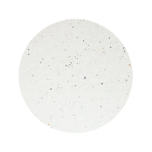 Load image into Gallery viewer, Outdoor Terrazzo Concrete Drum End Table, Living Room Accent Table - White Terrazzo