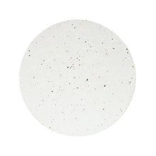 Load image into Gallery viewer, Outdoor Terrazzo Concrete Drum End Table, Living Room Accent Table - White Terrazzo