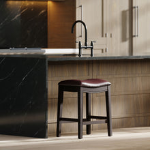Load image into Gallery viewer, Modern Stool & Nail Head Detailing