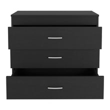 Load image into Gallery viewer, Three Drawer Dresser (737980) - Black