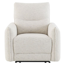 Load image into Gallery viewer, Lalisa - Power Motion Recliner With USB Port - Cream Chenille