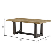 Load image into Gallery viewer, Table With Trestle Base