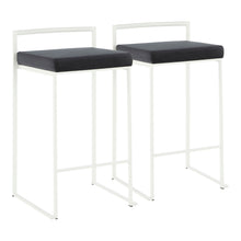 Load image into Gallery viewer, Fuji - Simple Elegance, Contemporary Stackable Counter Stool