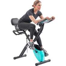 Load image into Gallery viewer, Exercise Bike Folding Stationary Bikes For Home With 16 Level Magnetic Resistance
