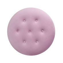 Load image into Gallery viewer, Yolanda - Round Upholstered Accent Ottoman