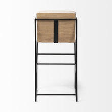 Load image into Gallery viewer, Iron Counter Height Bar Chair - Beige