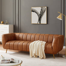 Load image into Gallery viewer, Ava - Sofa - Gold / Tan
