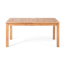 Load image into Gallery viewer, Outdoor Expandable Dining Table With Square Legs