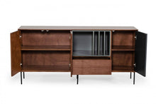 Load image into Gallery viewer, Urban Buffet Server - Warm Brown / Gray And Charcoal