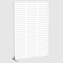 Load image into Gallery viewer, Three Panel Screen Room Divider (720143) - White