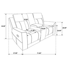 Load image into Gallery viewer, Slater - Reclining Loveseat With Manual Levers