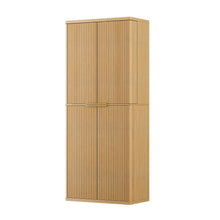 Load image into Gallery viewer, Kitchen Pantry Cabinet With 6 Doors